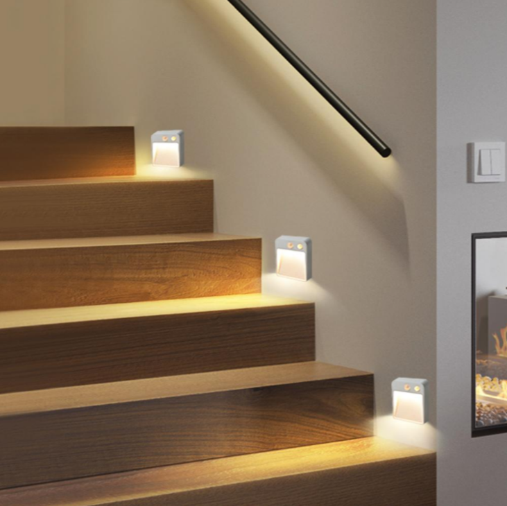 LED Indoor Wall Lamp PIR Motion Sensor Light AA Battery Power sconce Night Lamp applique murale luminaire kitchen Stairs Closet