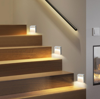 LED Indoor Wall Lamp PIR Motion Sensor Light AA Battery Power sconce Night Lamp applique murale luminaire kitchen Stairs Closet