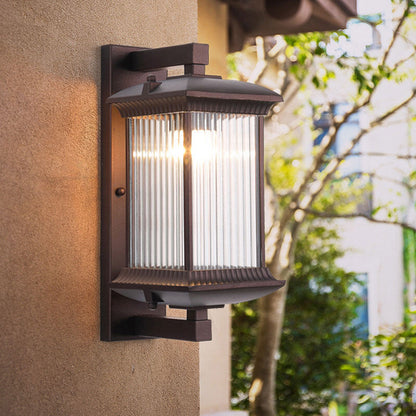 Outdoor Wall Lamp Metal Waterproof Outside Wall Lights Wall Lighting for Hotel Villa Big Porch Garden Gate