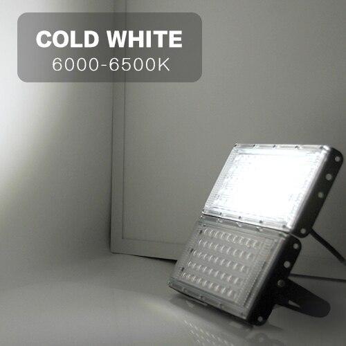 2pcs LED Flood Light 50W Outdoor Wall Reflector Lamp Street Garden Floodlight Waterproof IP65 Spotlight Lighting AC
