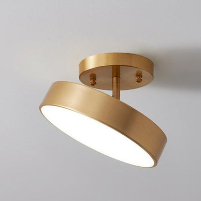 Creative Aisle Light Corridor Stairs Full Copper Lamp