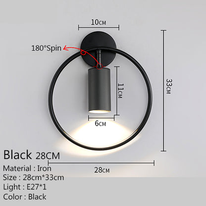 Nordic  Bedroom  Lights  Room Decor Wall Light Lamps for Living Room Gold Wall  Decor  Lights