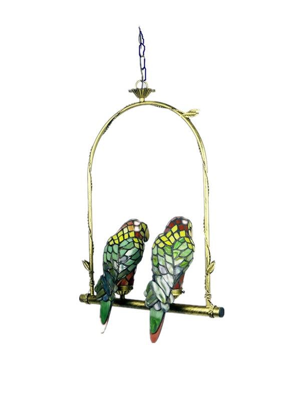 Creative Parrot Chandelier Retro Lighting Fixtures