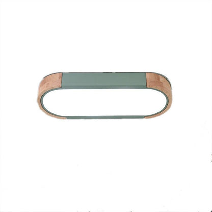 Nordic LED Ceiling Light Aisle Lights Office Strip Lighting Round Corner Creative Simple Corridor Balcony Wood
