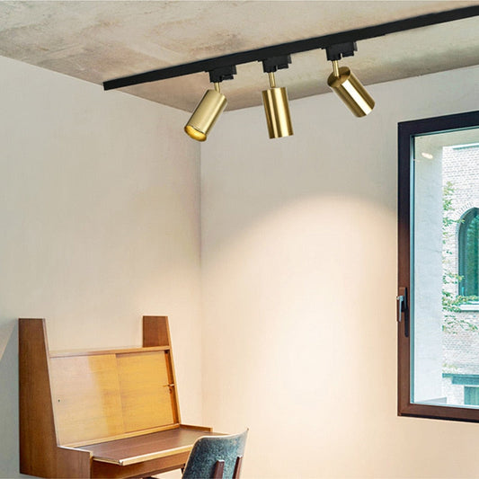 Golden Modern Ceiling Light Neutral White Lighting TV Backdrop Living Room Hotel Office Club Bar Cloth Store Ceiling Lamp