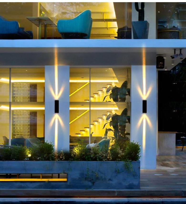Modern LED Wall Lamp for home IP65 Aluminum Up Down Light led outdoor wall light 6W indoor bathroom Garden Porch lamp ZBD0020