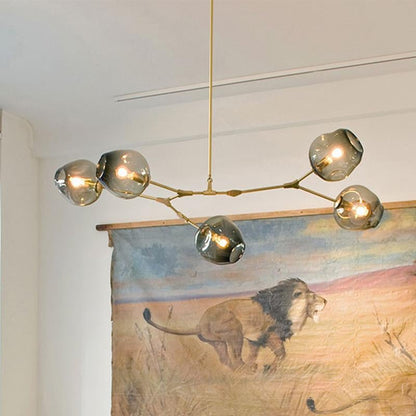 Modern Glass Pendant Light Nordic Dining Room Kitchen Light Designer Hanging Lamps Avize Lustre Lighting