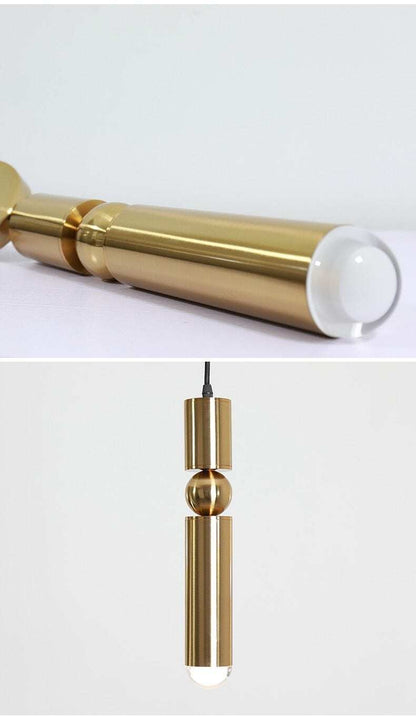 Nordic Pendant Lamp Modern Kitchen Lamp Dining Room Bar Counter Shop Pipe Pendant Down Tube LED Lights office Loft Living Room