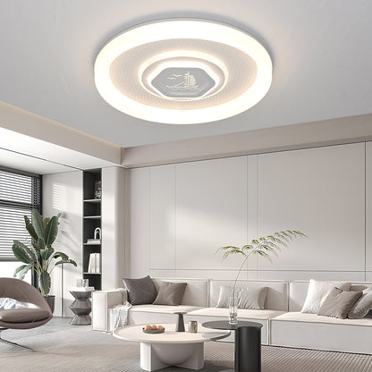 Ceiling Chandelier Modern Simple Led Ceiling Lamp Bedroom  Living Room Are WarmLighting