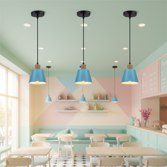Modern Pendant Lamp Vintage Industrial Lampshade Hanging Light for Dinning Room Kitchen Restaurant Decor Lighting Luminaire