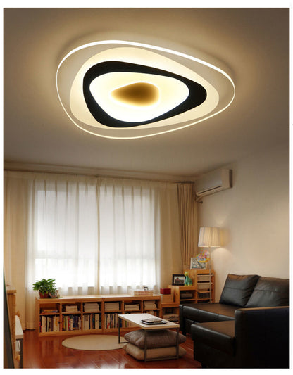 Ultrathin Triangle Ceiling Lights Lamps For Living Room Bedroom Lustres De Sala Home Dec LED Chandelier Ceiling