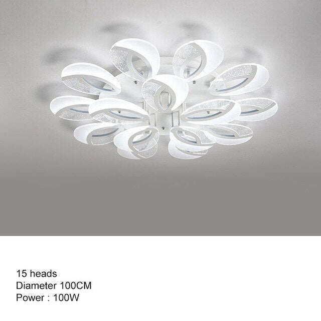 Ceiling Lights For Living Room LED Home Lighting Kitchen Fixtures Plafondlamp With Remote Dimmable Deckenlampe Lampara Techo