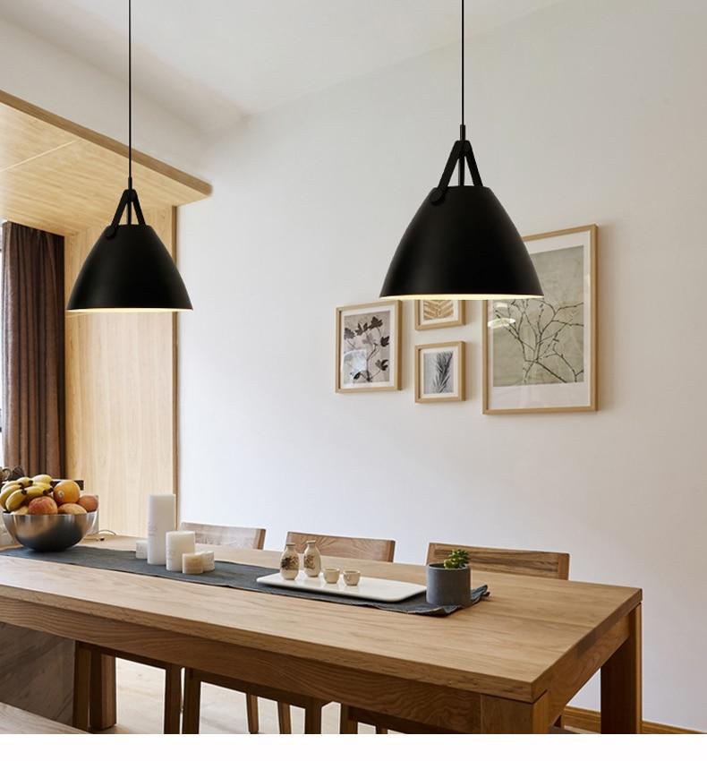 Nordic minimalist  pendant light creative bedside /restaurant /bedroom/ bar dining table study pendant lamp