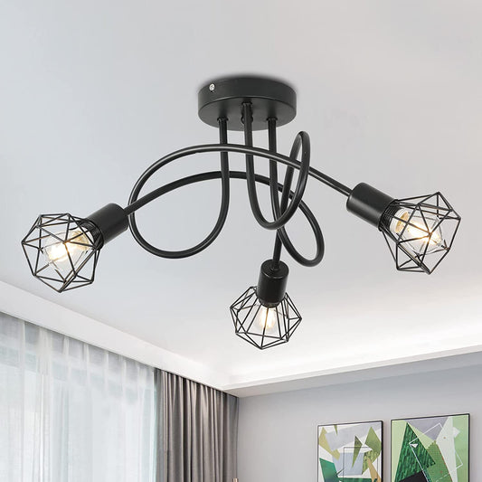 Modern Spider Lamp for Home Decoration, Simple Lighting, Roof Lamp for Bedroom, Dining Room and Living Room, Direct Shipping