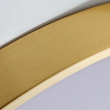 Northern Led Round Wood Copper Tricolour Light Ceiling Lamp