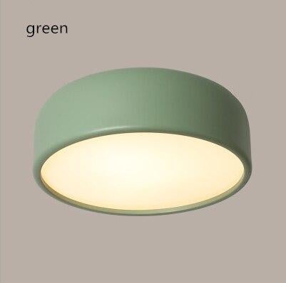 LED E27 Round Modern Ceiling Lamp Fixture Nordic Home Office Living Room Bedroom Aluminium Ceiling Lighting