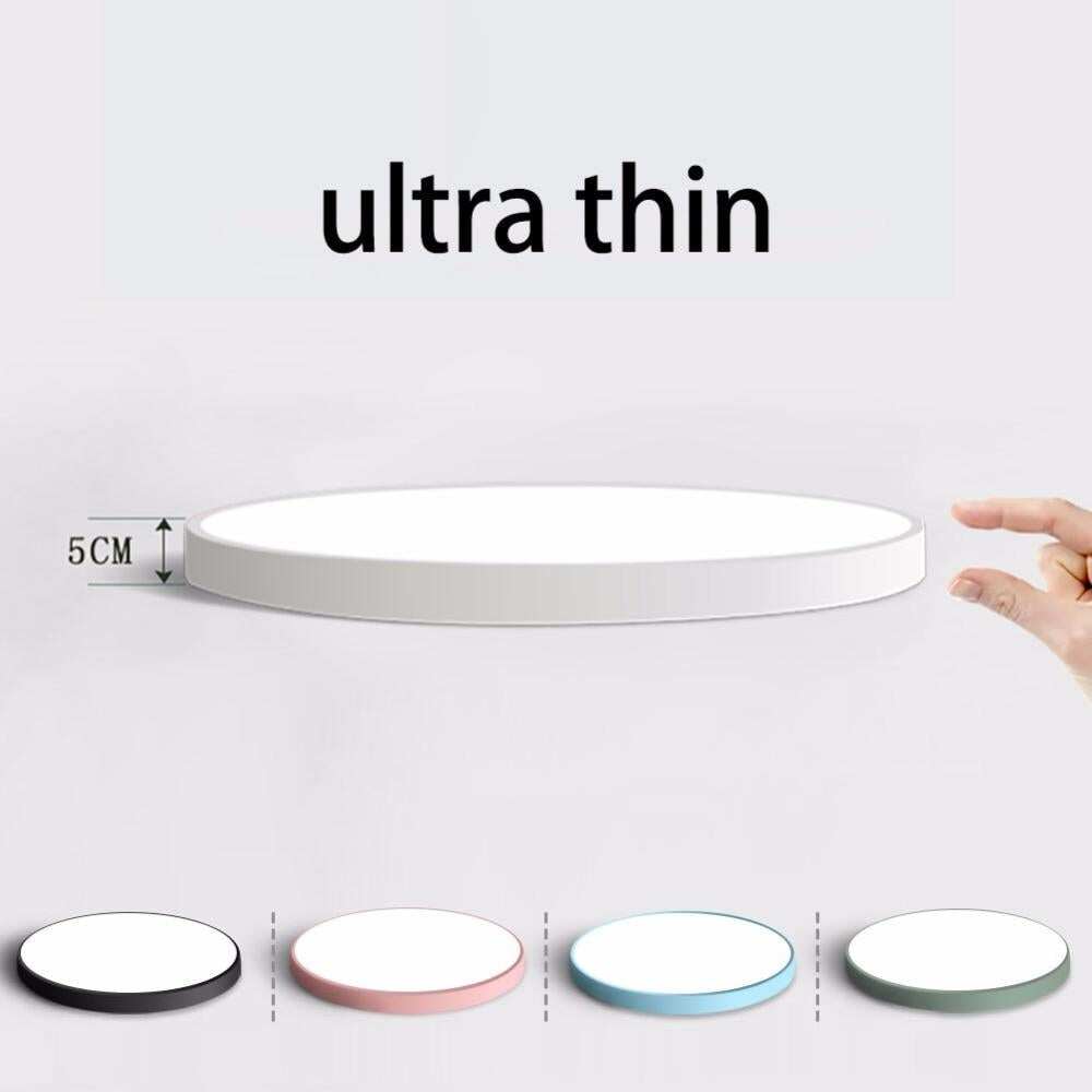 LED Ceiling Light Modern Panel Lamp Lighting Fixture Surface Mount Flush Remote Control