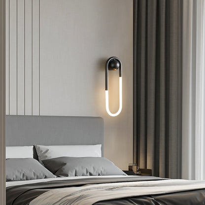U-shaped Wall lamp Modern designer Creative Study Living room Bedroom Wall light Bedhead