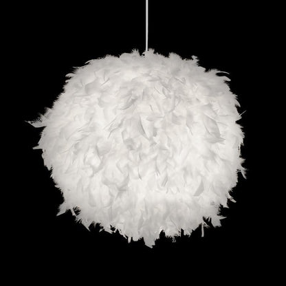 Best Valentine's Day Gift For Lover Heart Shape Feather lampada led Pendant Lamp with Led Bulb 3 colors