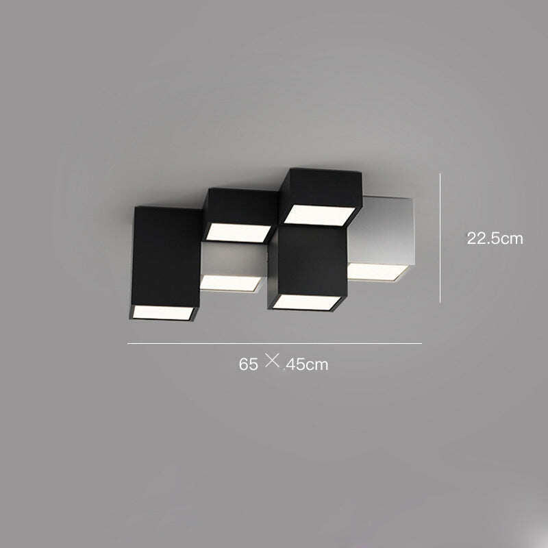 Modern Minimalist Living Room Lamp with No Main Lamp Lighting Creative Combination Ceiling Lamp
