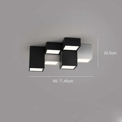 Modern Minimalist Living Room Lamp with No Main Lamp Lighting Creative Combination Ceiling Lamp