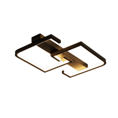Nordic Remote control led Ceiling Lights Modern Bedroom Ceiling Light 220v Living Room Black dimmable led Ceiling Lamps Lighting