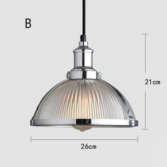 Nordic American Glass Chandelier