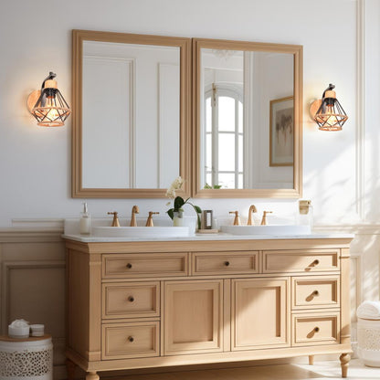 Modern Wood Wall Lamps Vintage Sconce Wall Lights Fixture E27 Bedside Retro Lamp Industrial Dining Room Bedroom Lighting