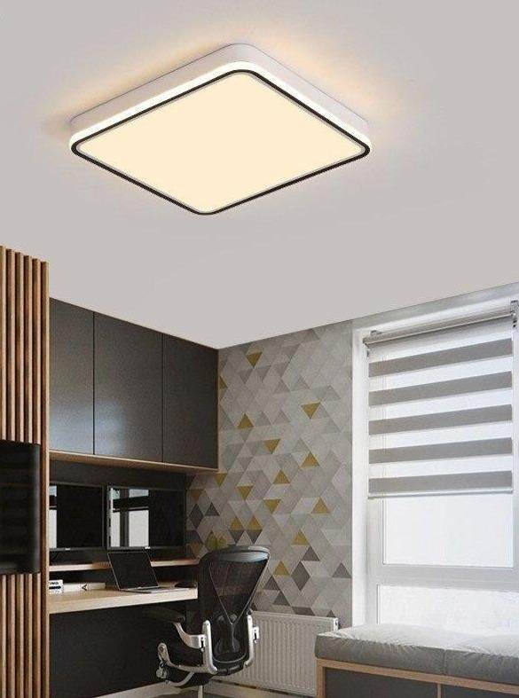 Modern Led Ceiling Lights With Remote Control For Living Room Support Led Light Ceiling Fixtures Luminaria Teto