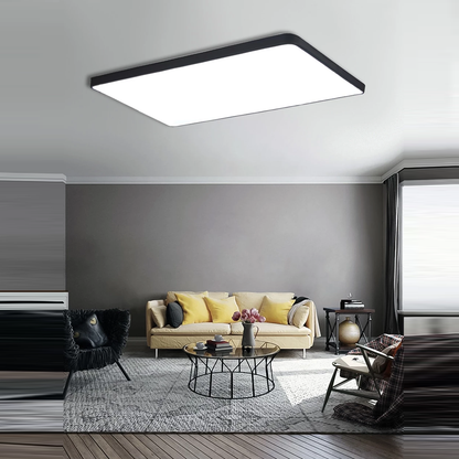 LED Ceiling Light Modern Lamp Living Room Lighting Fixture Bedroom Kitchen Surface Mount Flush Panel Remote Control