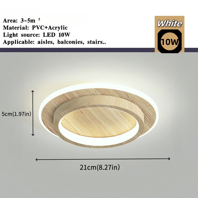 Modern Minimalist LED Ceiling Light Creative Decor Lighting Fixture Staircase Aisle balcony Luxury Ceiling Lamp