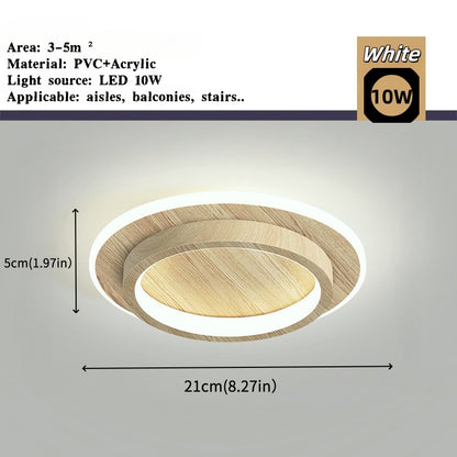 Modern Minimalist LED Ceiling Light Creative Decor Lighting Fixture Staircase Aisle balcony Luxury Ceiling Lamp