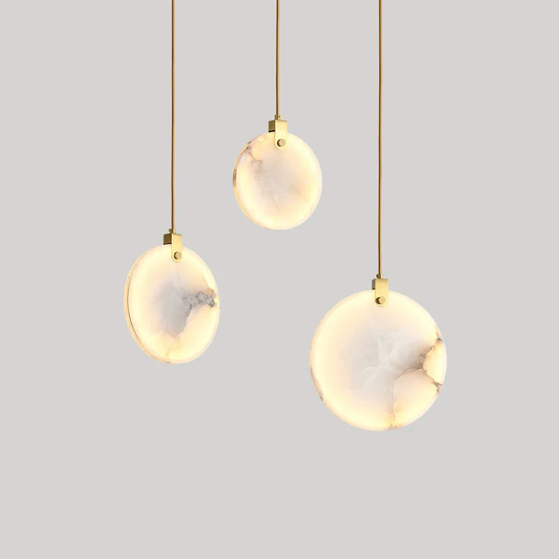 Modern Marble Pendant Lamp Living Room Bedroom Bedside Dining Room Staircase Kitchen LED Lighting