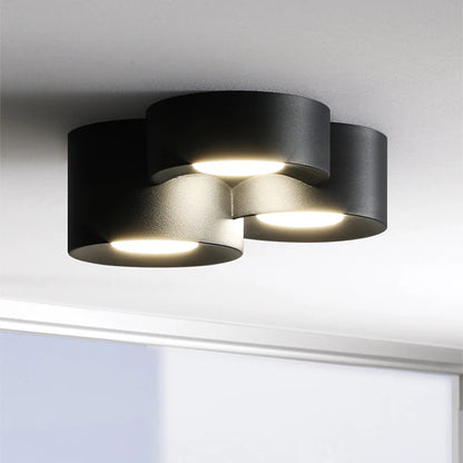 Nordic LED Ceiling Lamp Cylinder Spotlight Chandelier for Bedroom Hallway Decoration Indoor Lighting