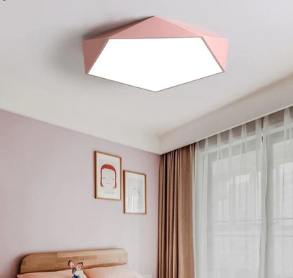 Macarons Ceiling Lights Colorful Lampshade Lamp For Living Room Bedroom Kids Room Ceiling Mount Indoor Lights Ceiling Lights