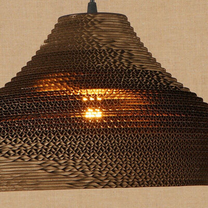 Modern Nordic Pendant Light Hanging E27 LED Origami Paper Shade Pendant Lamp Bar Restaurant Living Room Bedroom Lighting Fixture