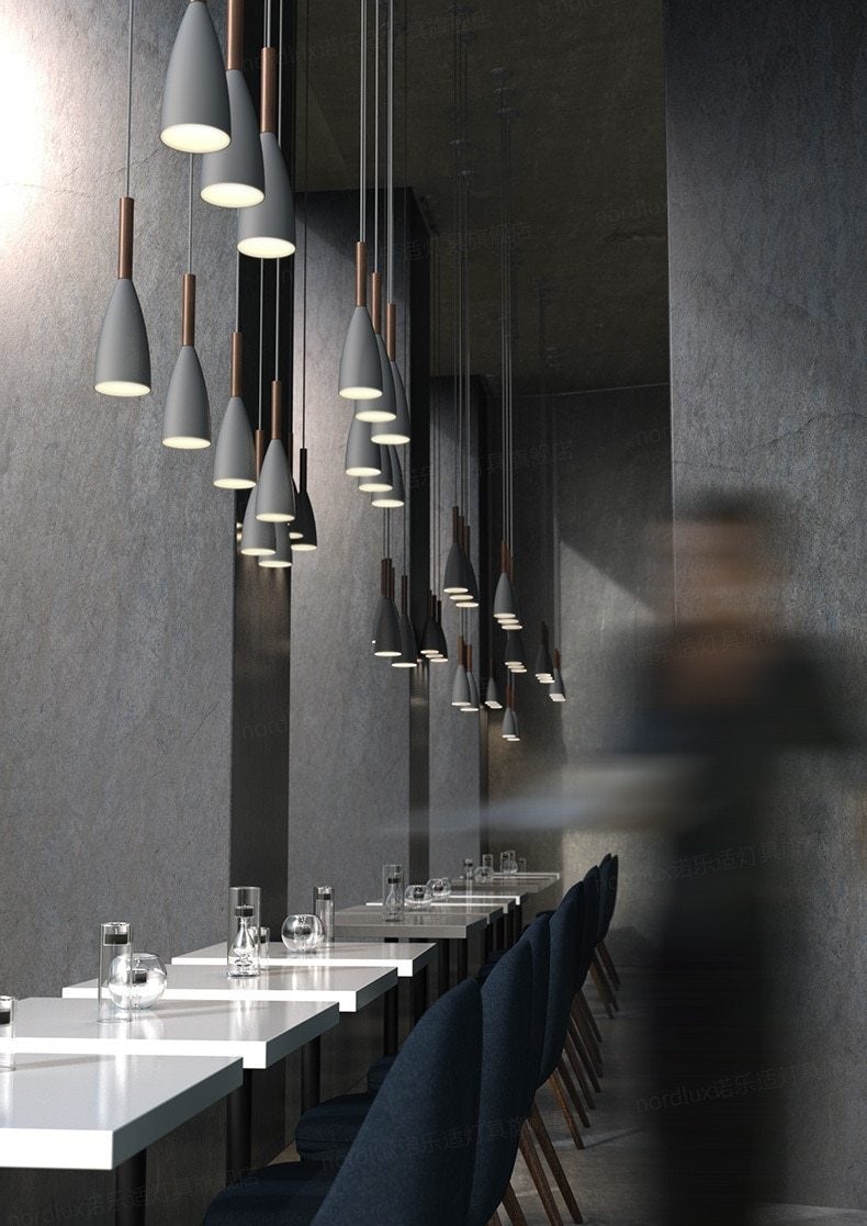 Wood Pendant Lights E27 LED Modern Hanglamp Nordic Lamp Living Room Restaurants Kitchen Dining Bar Droplight