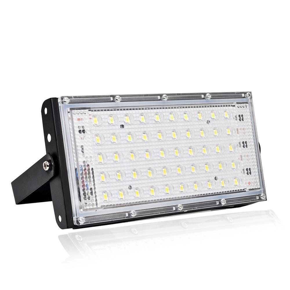 Led Floodlight 50W Waterproof IP65 Outdoor LED Reflector Light Garden Lamp AC Spotlight Street Lighting