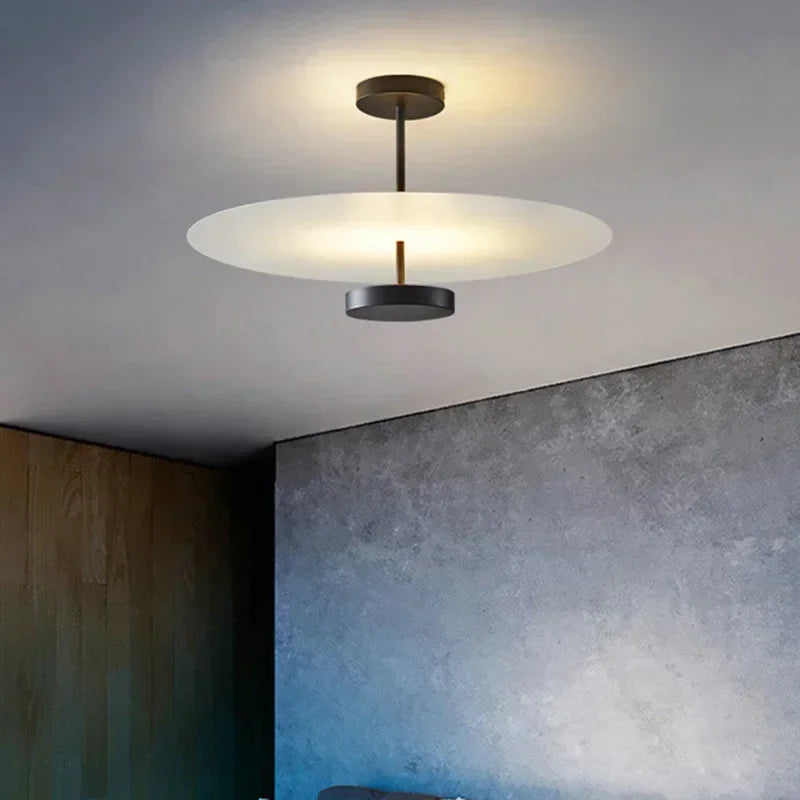 Modern Design Living Room Ceiling Light Nordic Luxury Room Decoration Bedroom Dining Room Acrylic Lampshade LED Pendant Light