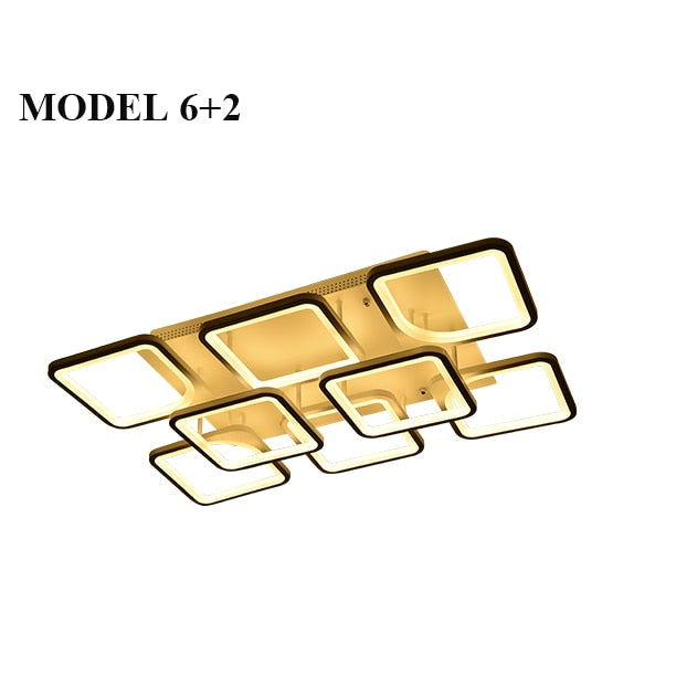 New LED Ceiling Lamp Home For Living Room Bedroom Dining Room Modern Led  Dec Ceiling Light Fixture