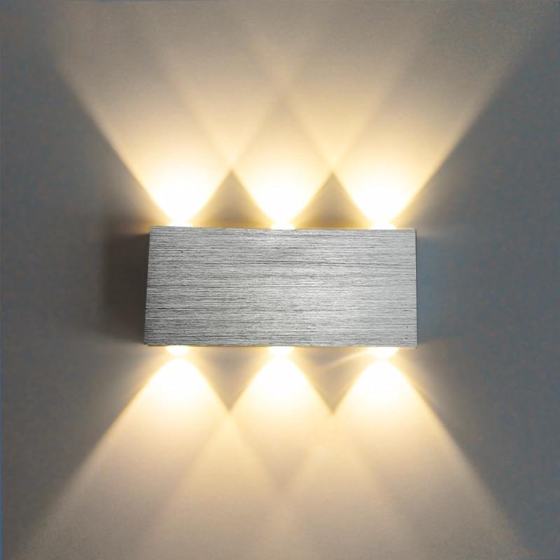 Led Wall Lamp Modern Sconce Stair Lighting Fixture Living Room Bedroom Bed Bedside Indoor Light Home Hallway Loft Irregular