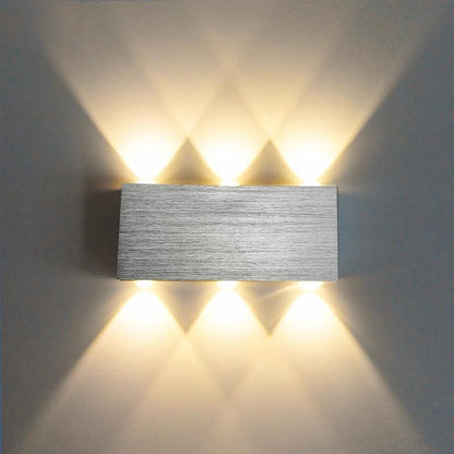 Led Wall Lamp Modern Sconce Stair Lighting Fixture Living Room Bedroom Bed Bedside Indoor Light Home Hallway Loft Irregular