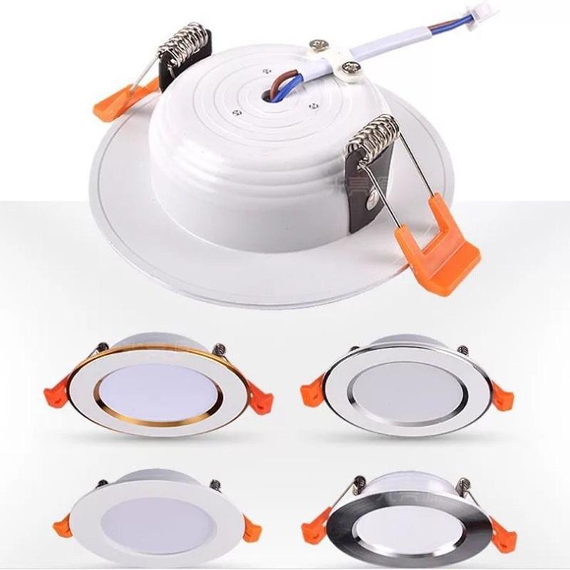 LED Downlight Spot LED downlight Dimmable  5W 7W 9W 12W 15W Recessed in LED Ceiling Downlight Light Cold Warm white Lamp