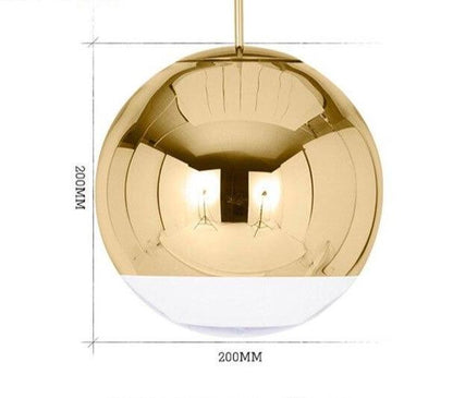 Nordic Led Pendant Light Creative Personality Modern Glass Ball Pendant Lamp Bar Bedroom Bedside Living Room Hanging Lamp
