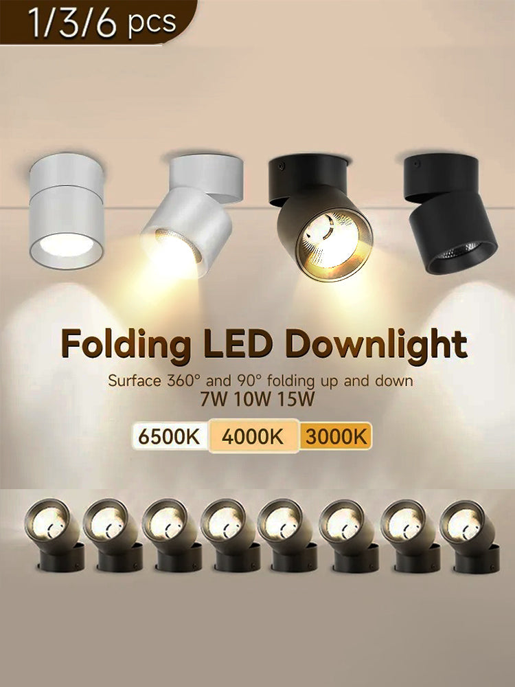 LED Downlight 3 Colour Change Home-Appliance Spotlight Indoor Ceiling Lamps Room Lustre Lights Led Spot