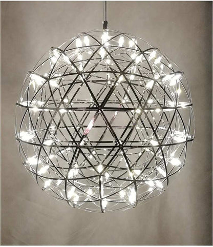 Modern Loft Spark Ball LED Pendant Light Firework Stainless Steel Pendant Lamps