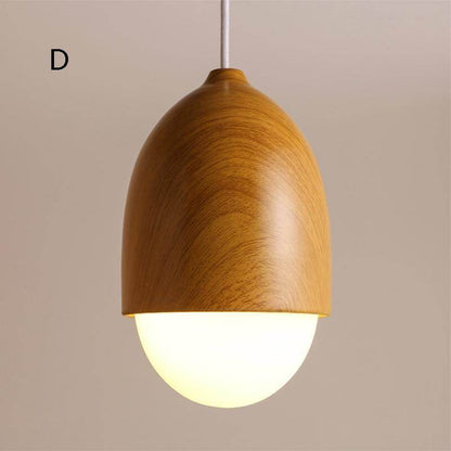 Nordic Modern Creative Decoration Hanging Lamp E27 LED Pendant Light For Kitchen Living Room Bedroom Study Aisle Book Store Cafe