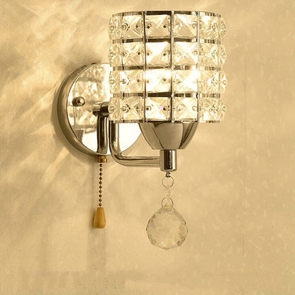 Decorative Crystal Wall Lamps Simple Cyrstal Wall Lights for Bedroom Living Room Crystal Wall Lighting