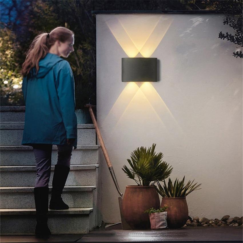 LED outdoor waterproof wall lamp led outdoor light porch light courtyard garden wall lights balconi lamp wall outdoor lighting