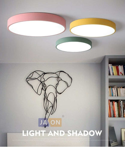 LED Modern Acryl Alloy Round 5cm Super Thin LED Lamp.LED Light.Ceiling Lights.LED Ceiling Light.Ceiling Lamp For Foyer Bedroom